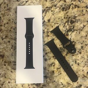 Apple Watch Sport Band Packaging — Space Black